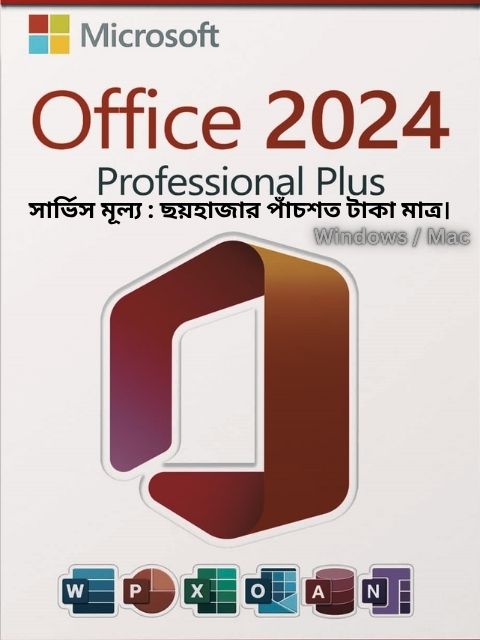 MS Office Pro plus- 2024